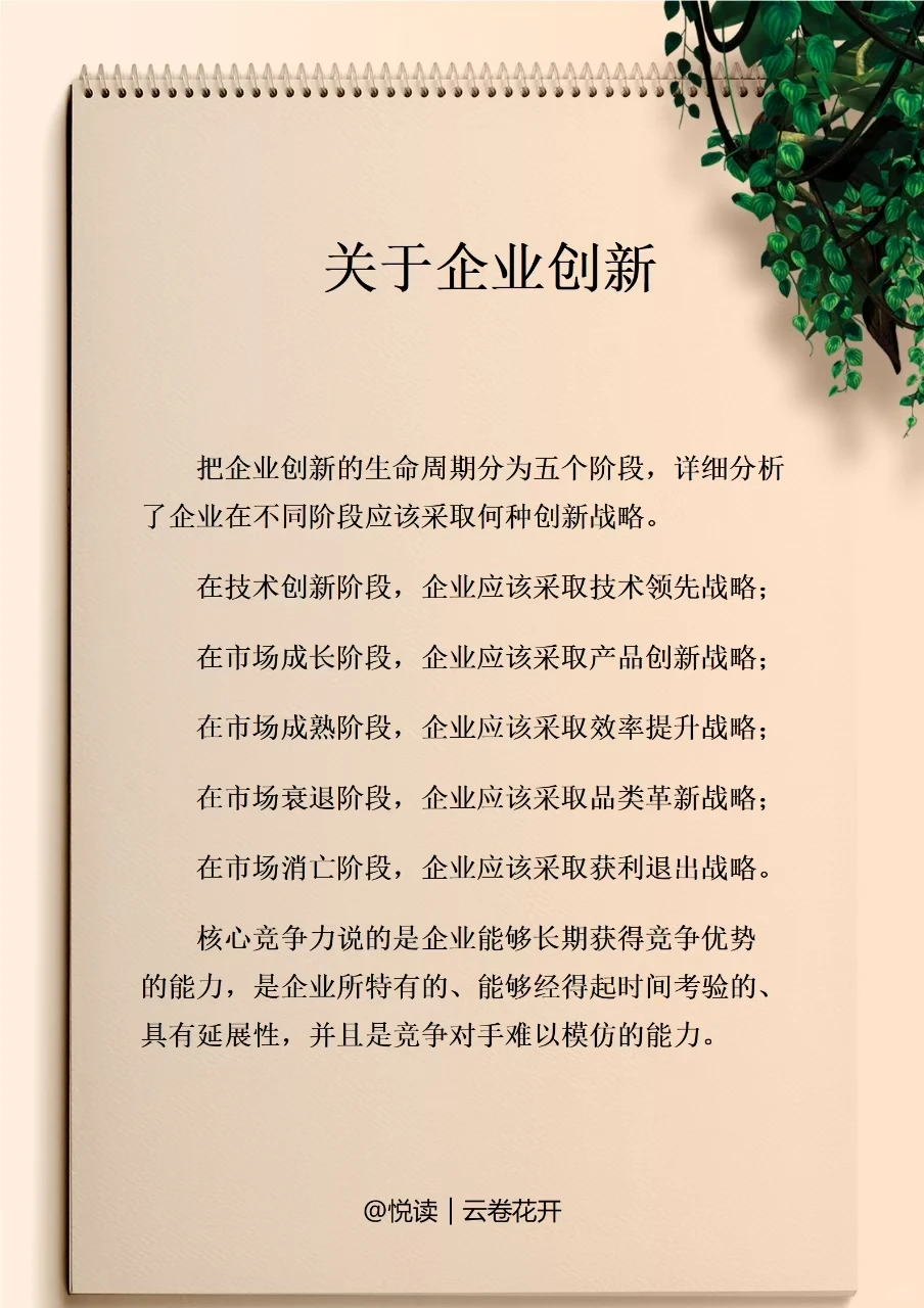 关于企业创新