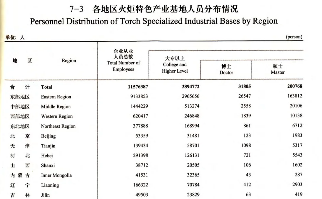 中国火炬年鉴08-20年电子数据汇总包