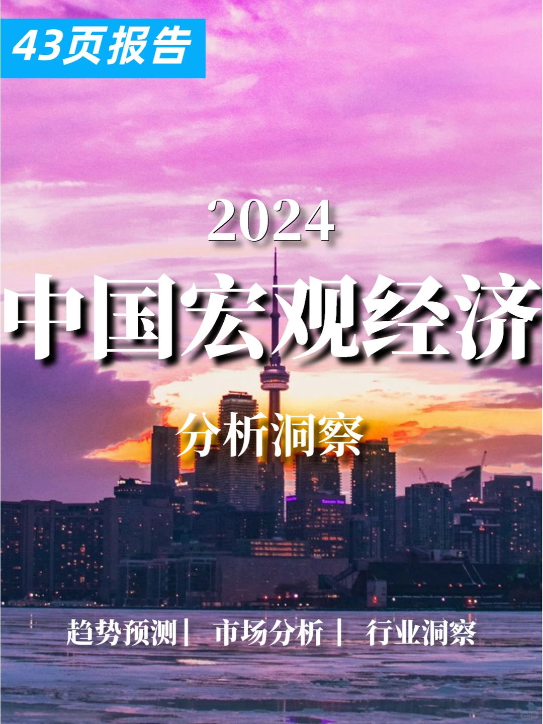 43页报告|2024中国宏观经济分析