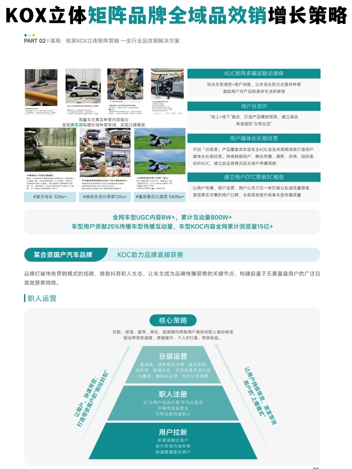 品牌全域品增长策略:KOX立体矩阵经营