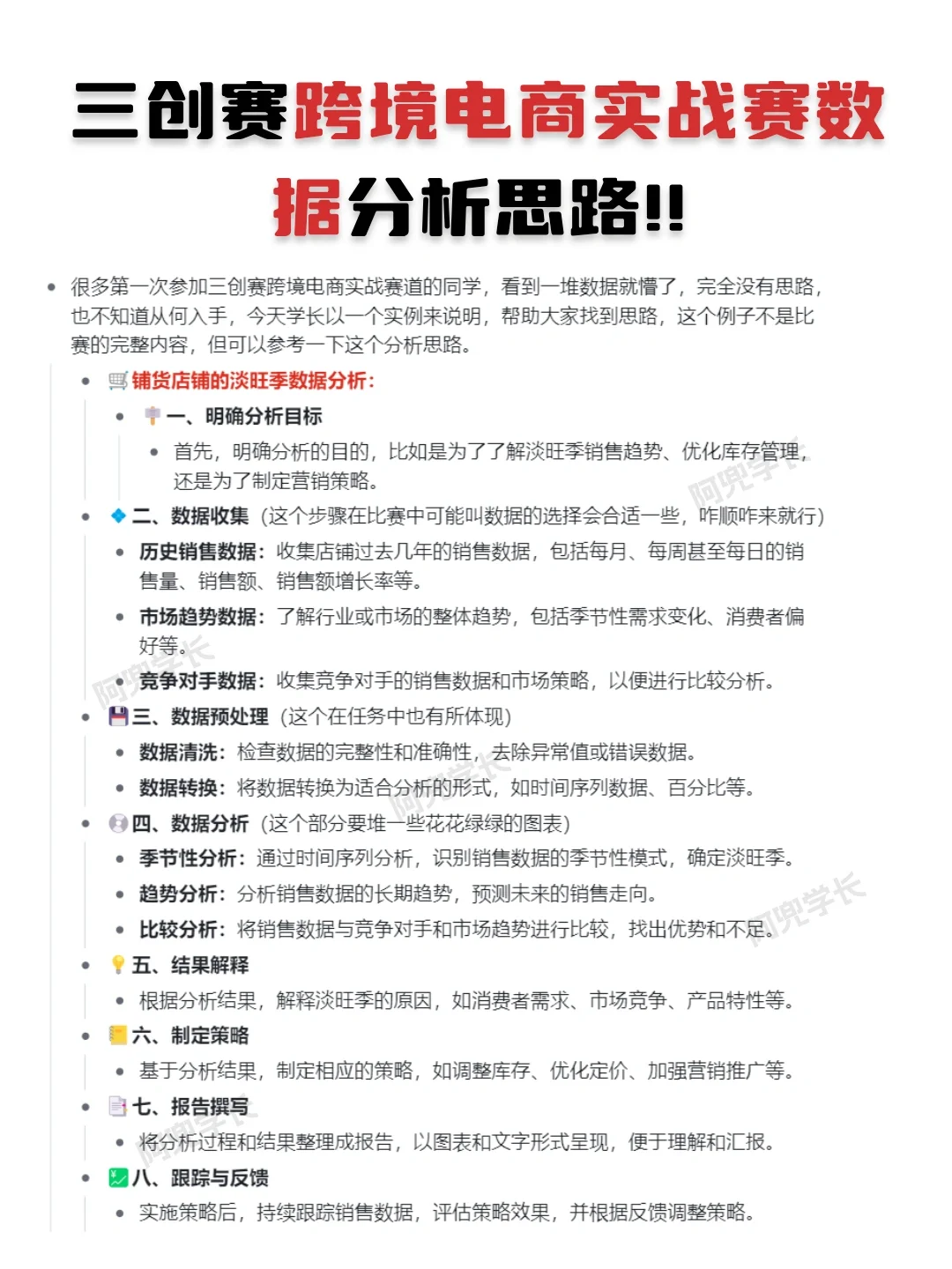 三创赛跨境电商实战赛道数据分析思路‼️