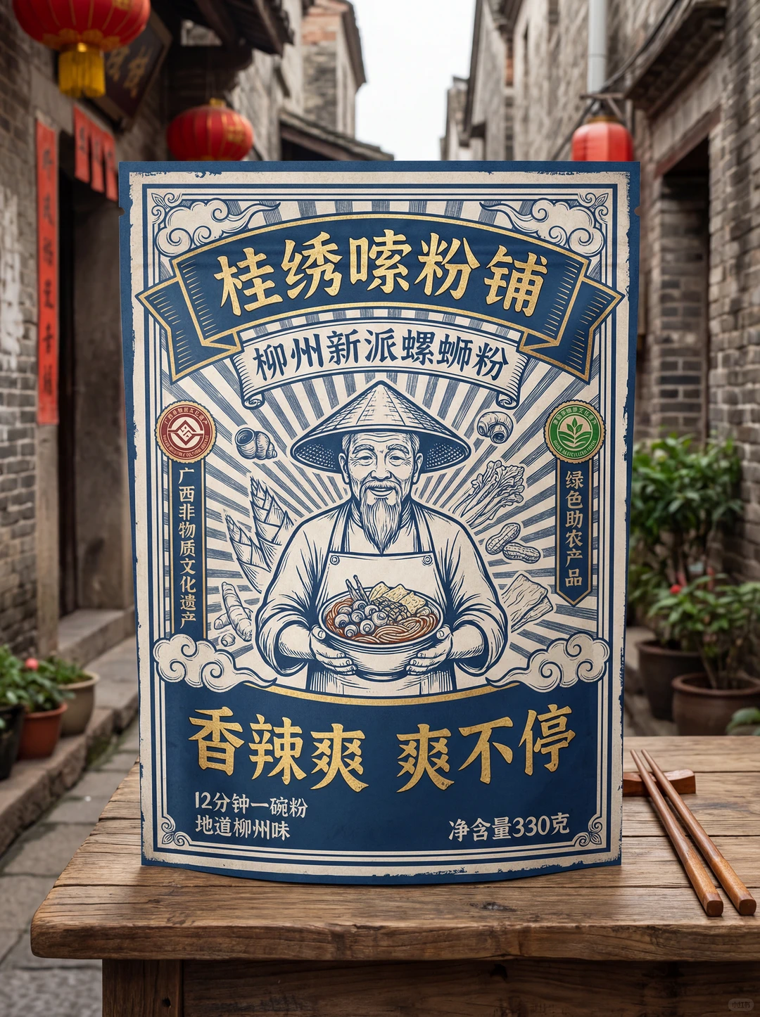 食欲满分!包装设计采用低饱和色块碰撞!