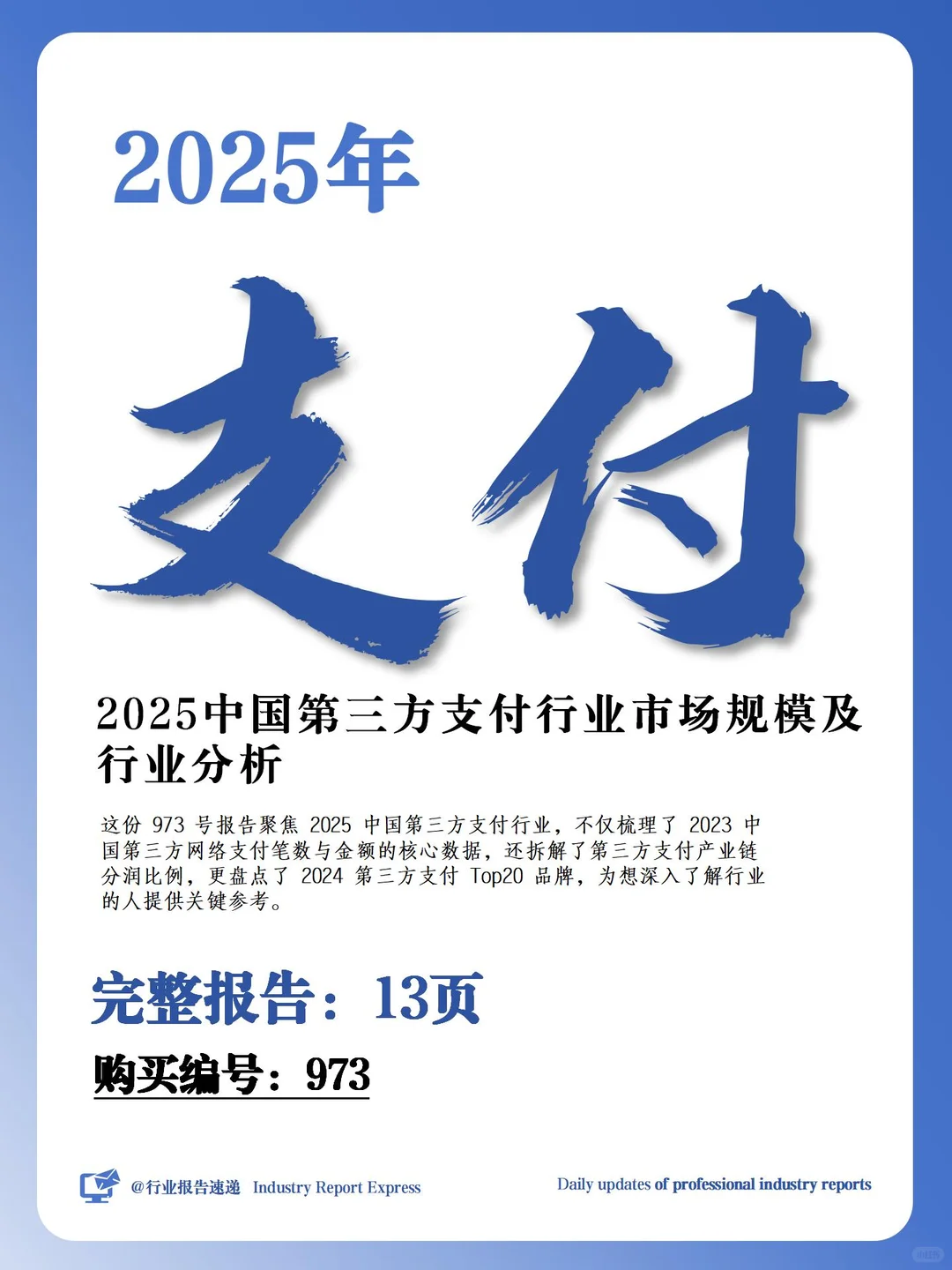 2025 第三方支付市场规模分析