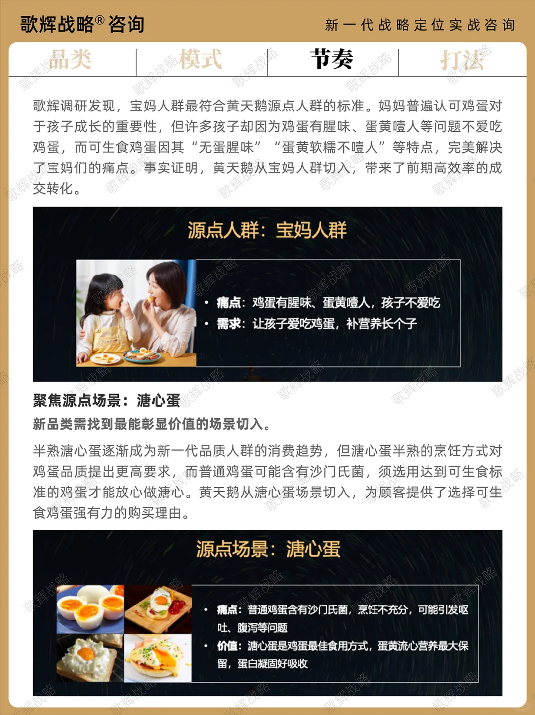 歌辉案例｜黄天鹅如何从0到1成为第一