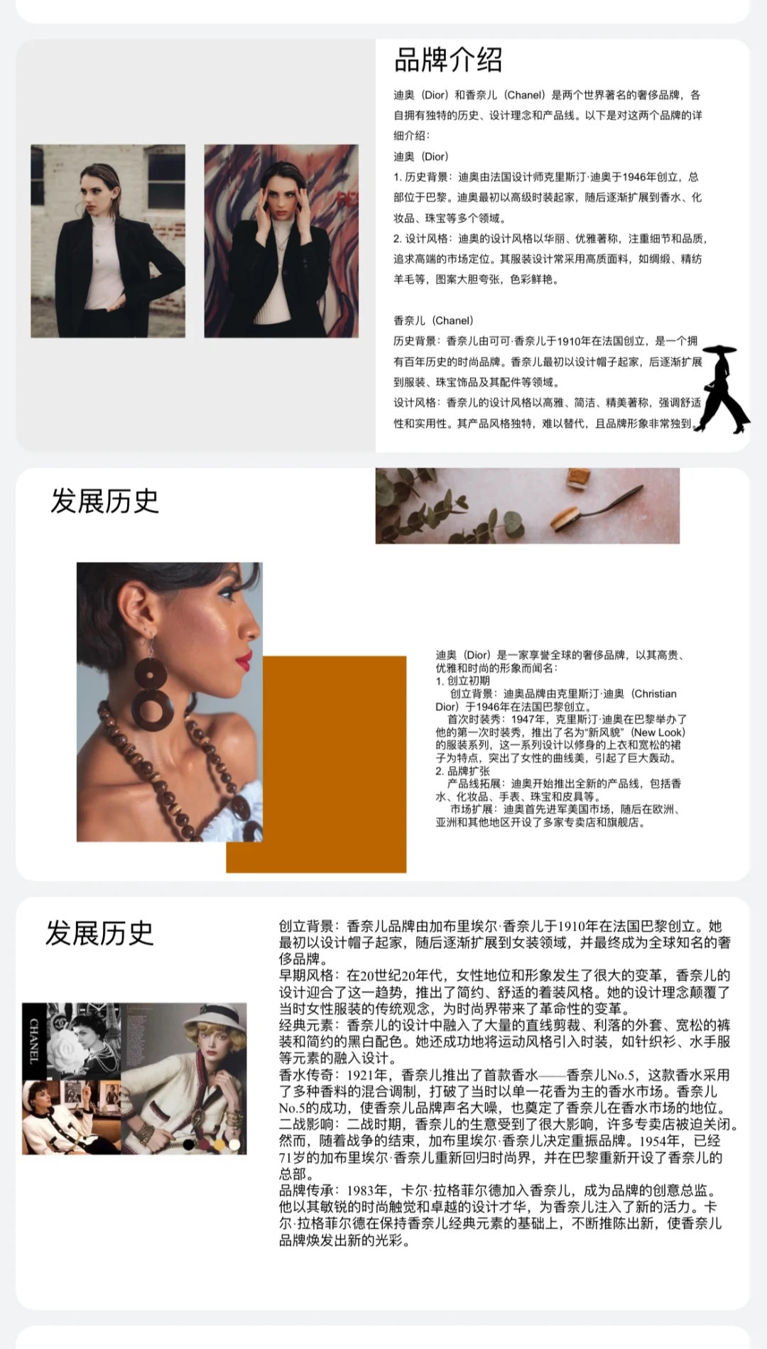 品牌分析调研报告—香奈儿/迪奥