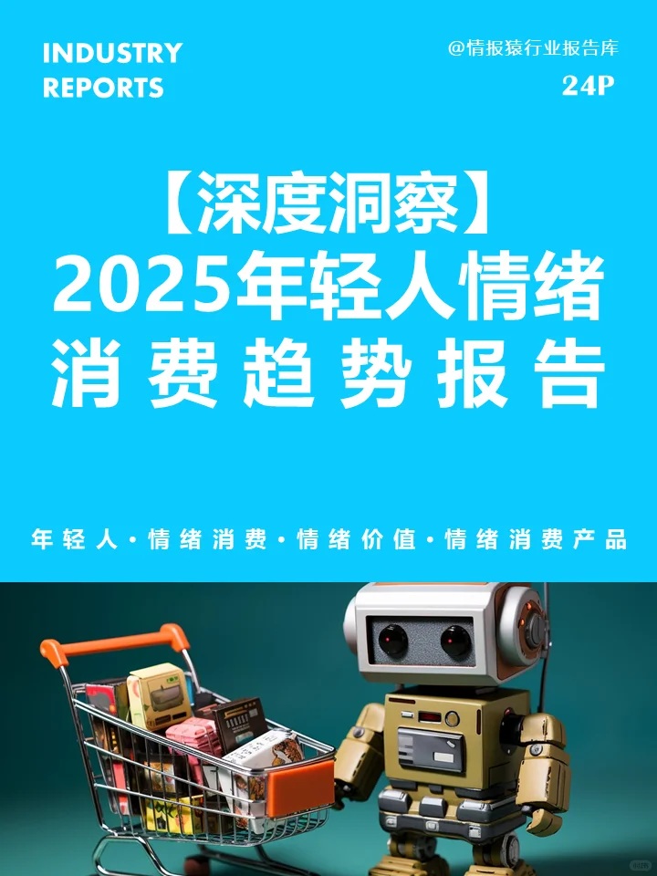 一份报告读懂2025年轻人情绪消费趋势