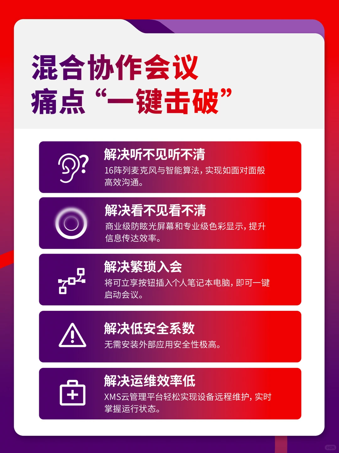 案例分享丨高端企业开会？用这台效率翻倍！