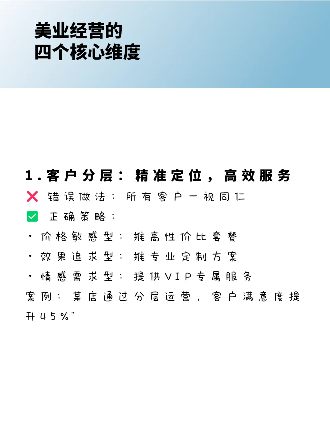 【美业经营4大核心】告别盲目创业！