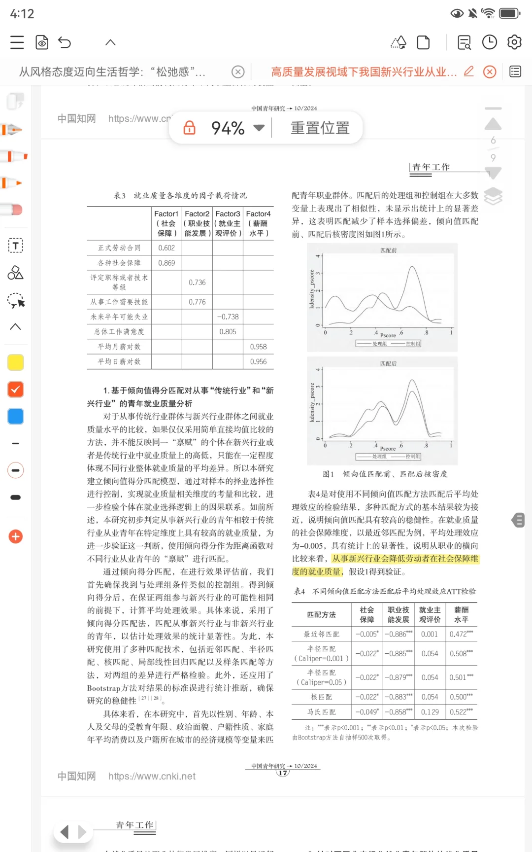 文献速读5|新兴行业从业青年的就业质量