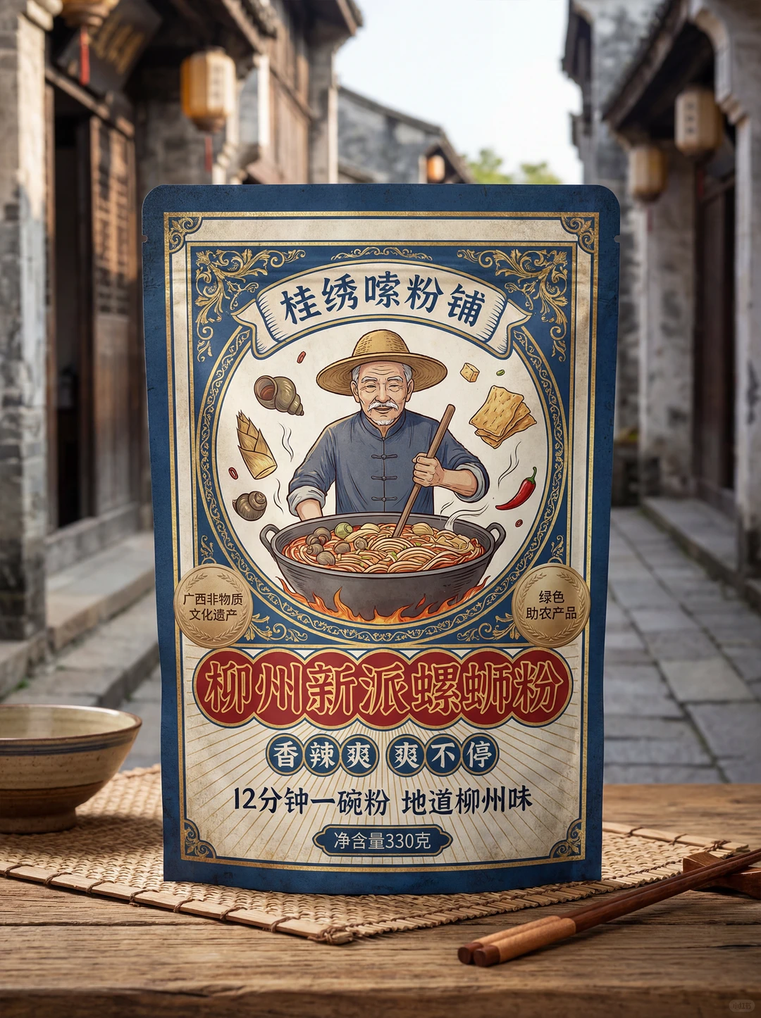 食欲满分!包装设计采用低饱和色块碰撞!