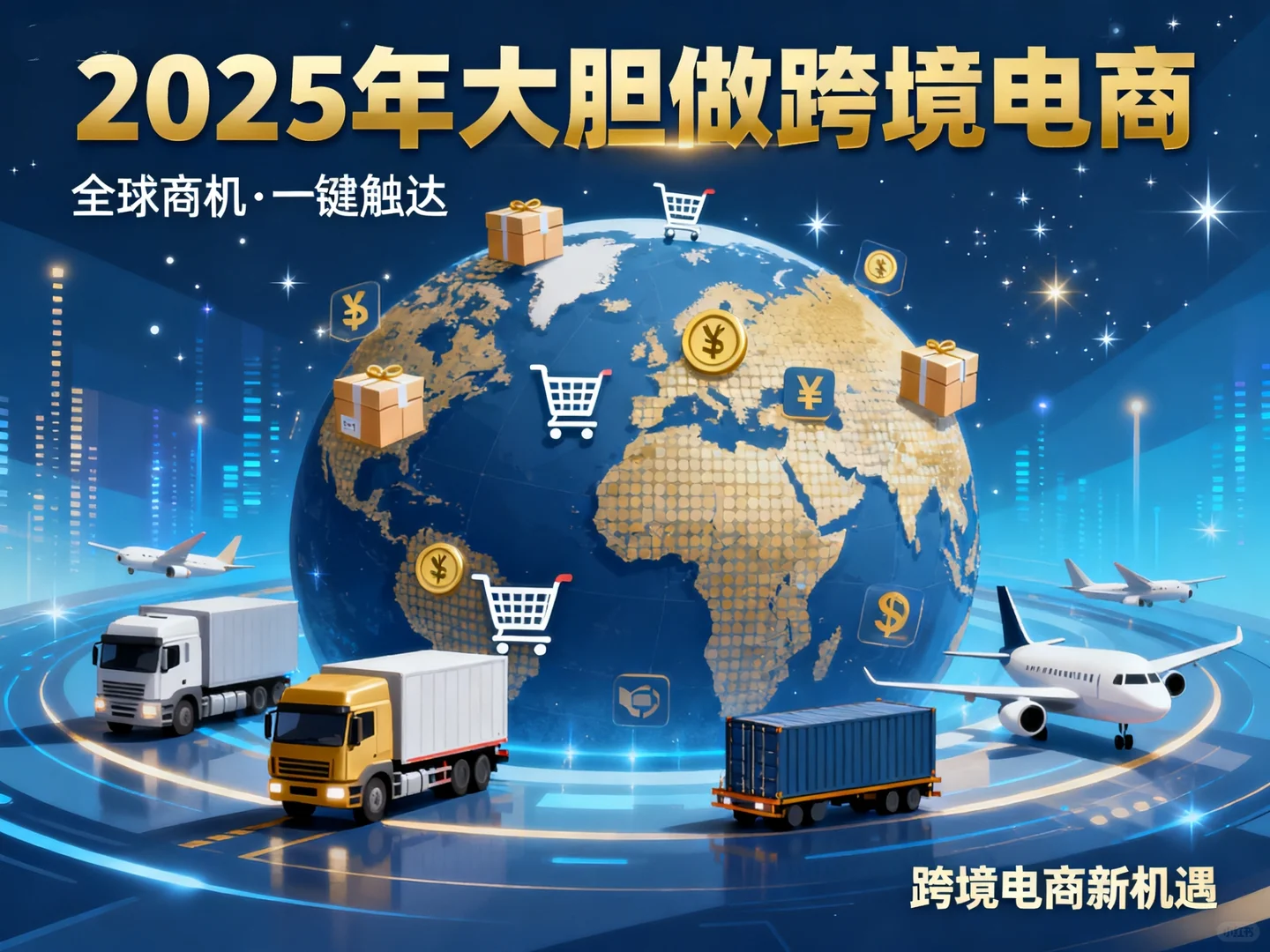 2025年大胆做跨境电商…