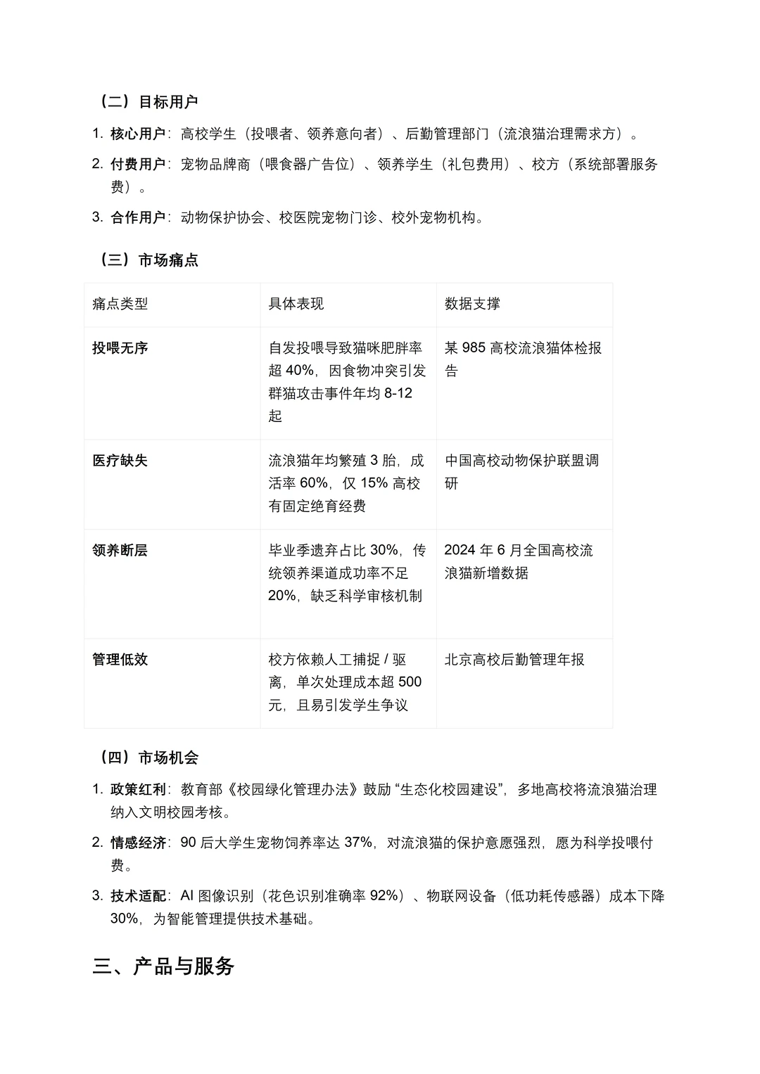 大创项目商业计划书不会写的看这篇!!