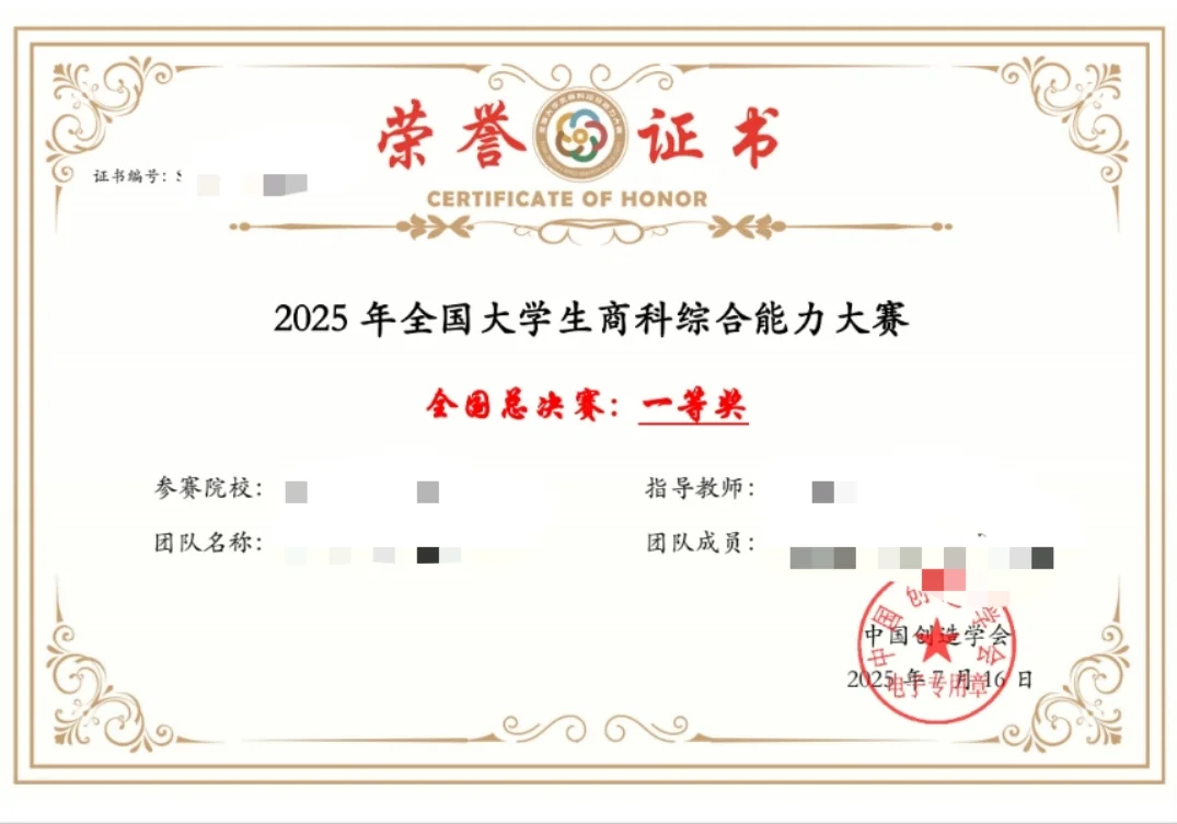 什么?商科综合能力大赛断层领先!