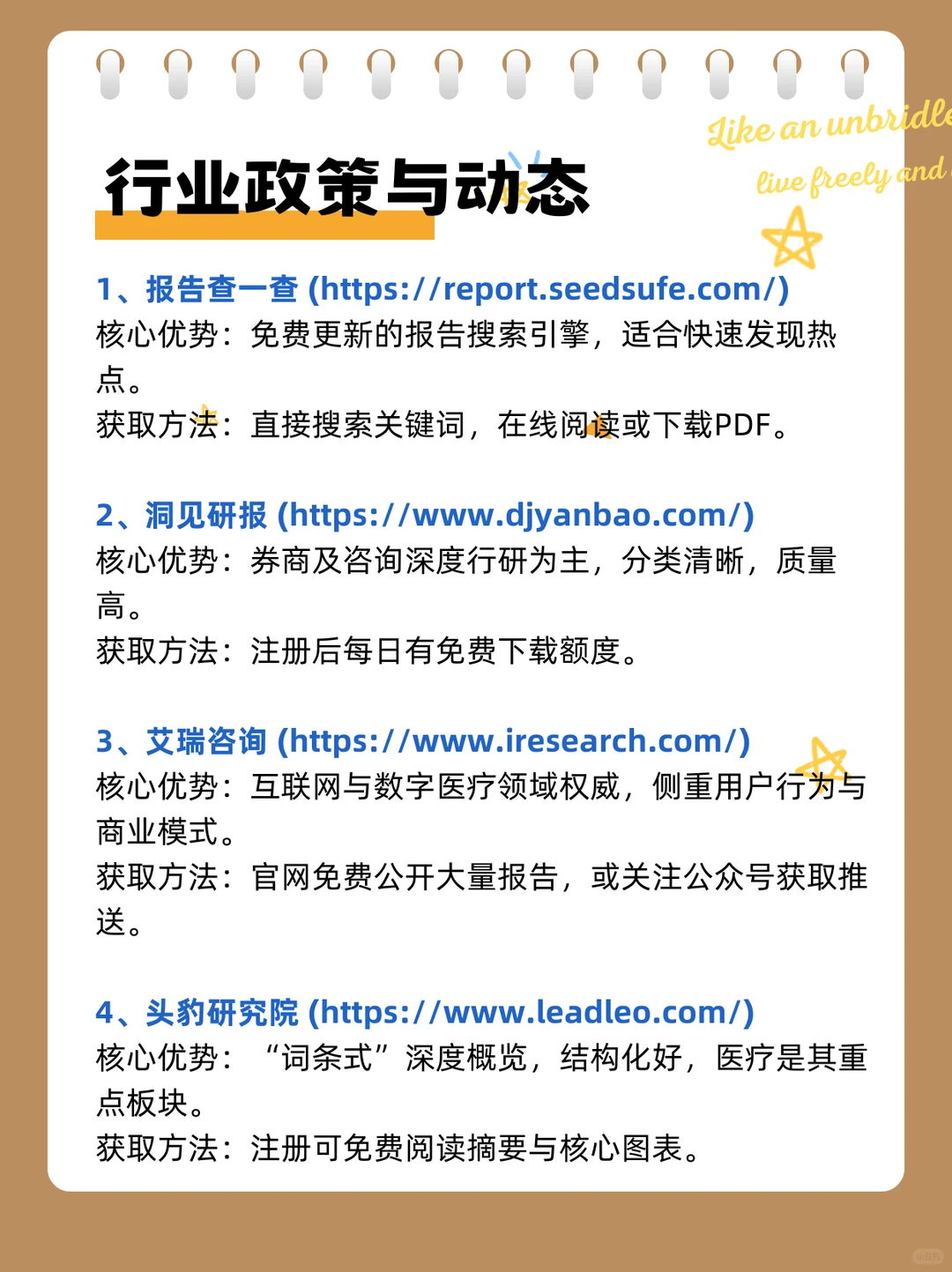 医疗TOB市场人，收藏好这份清单做行业分析！