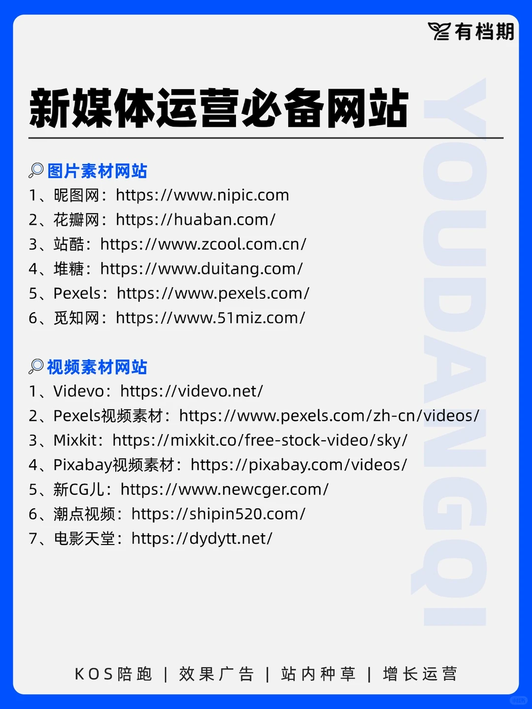 超全！！新媒体运营人必备网站?