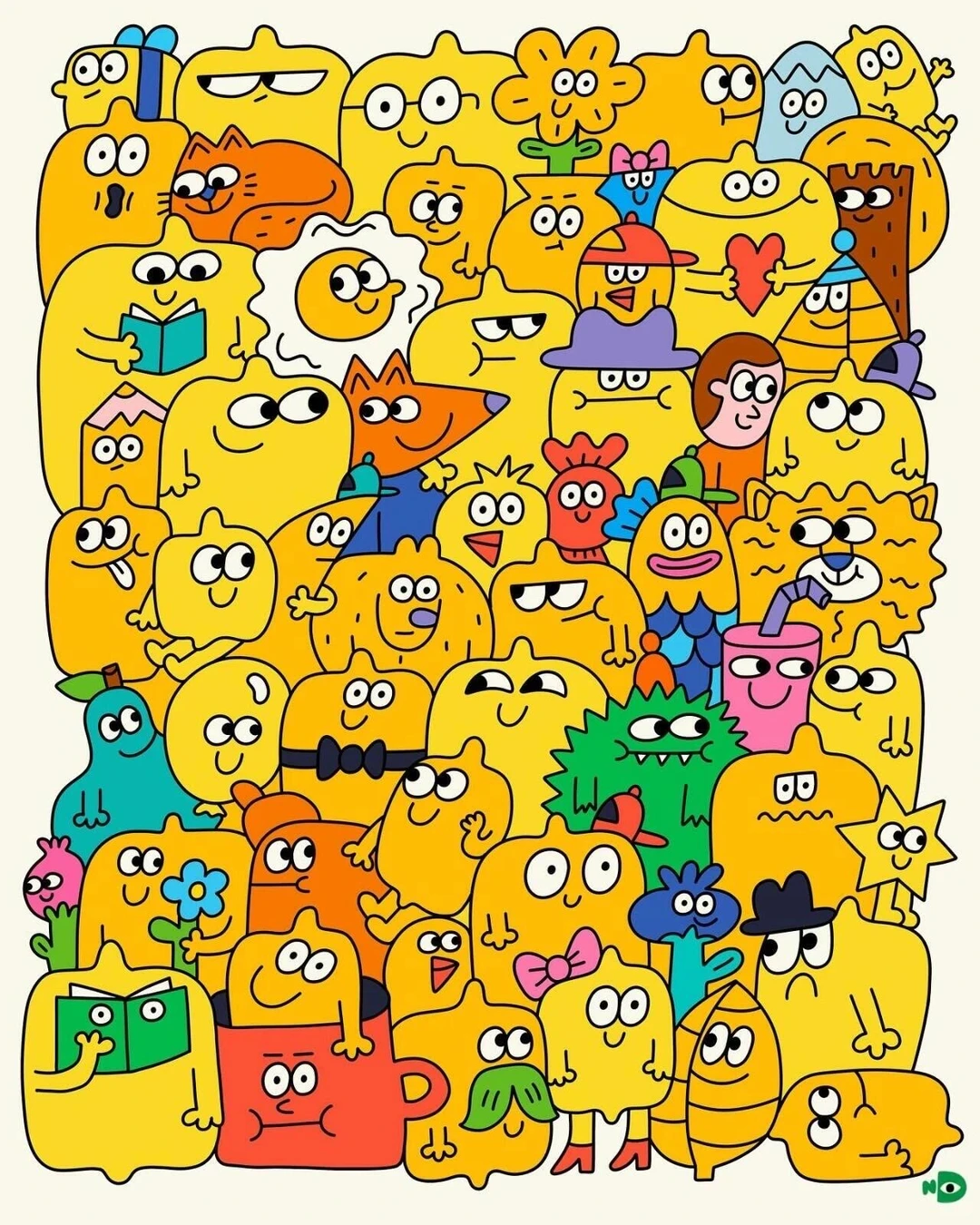 比小孩还小孩的艺术家145· Nina Dzyvulska