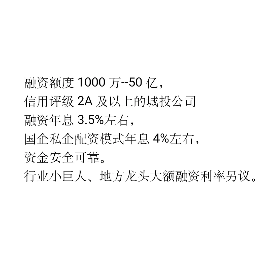 资金方找项目