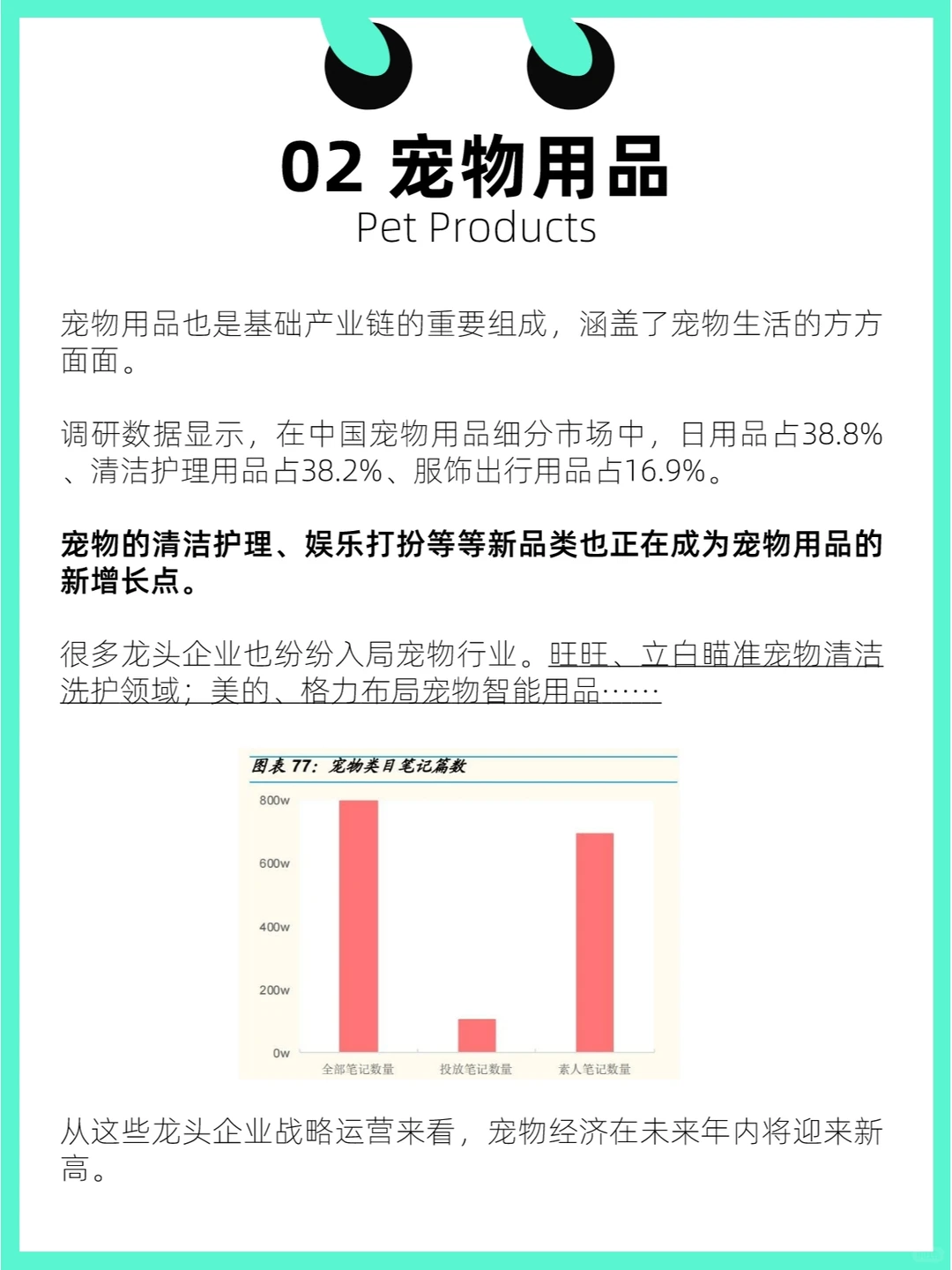 ?品牌方:宠物经济风口下6个高潜力赛道
