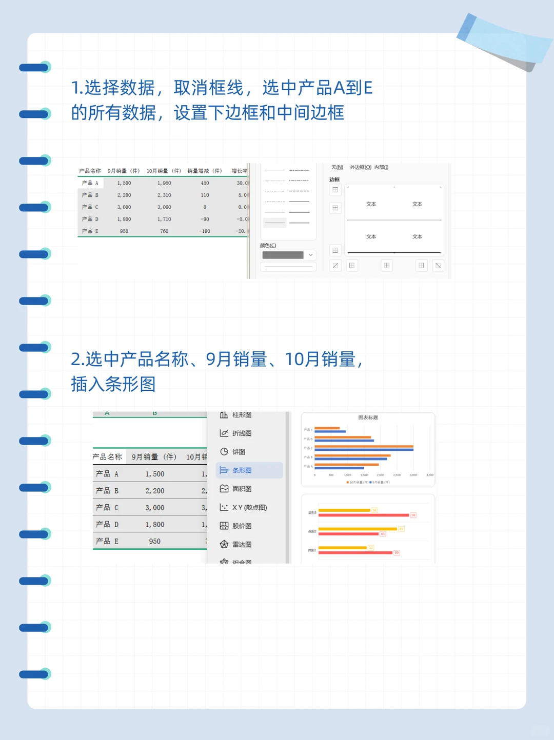 Excel数据对比分析，让你的数据说话！