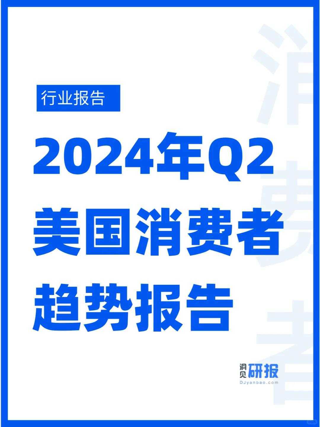 市场分析|2024年Q2美国消费者趋势报告