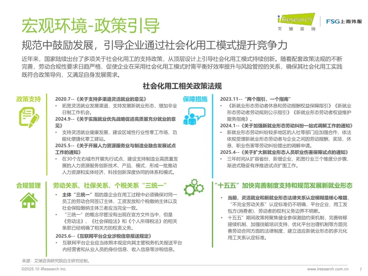 2025中国企业社会化用工趋势报告