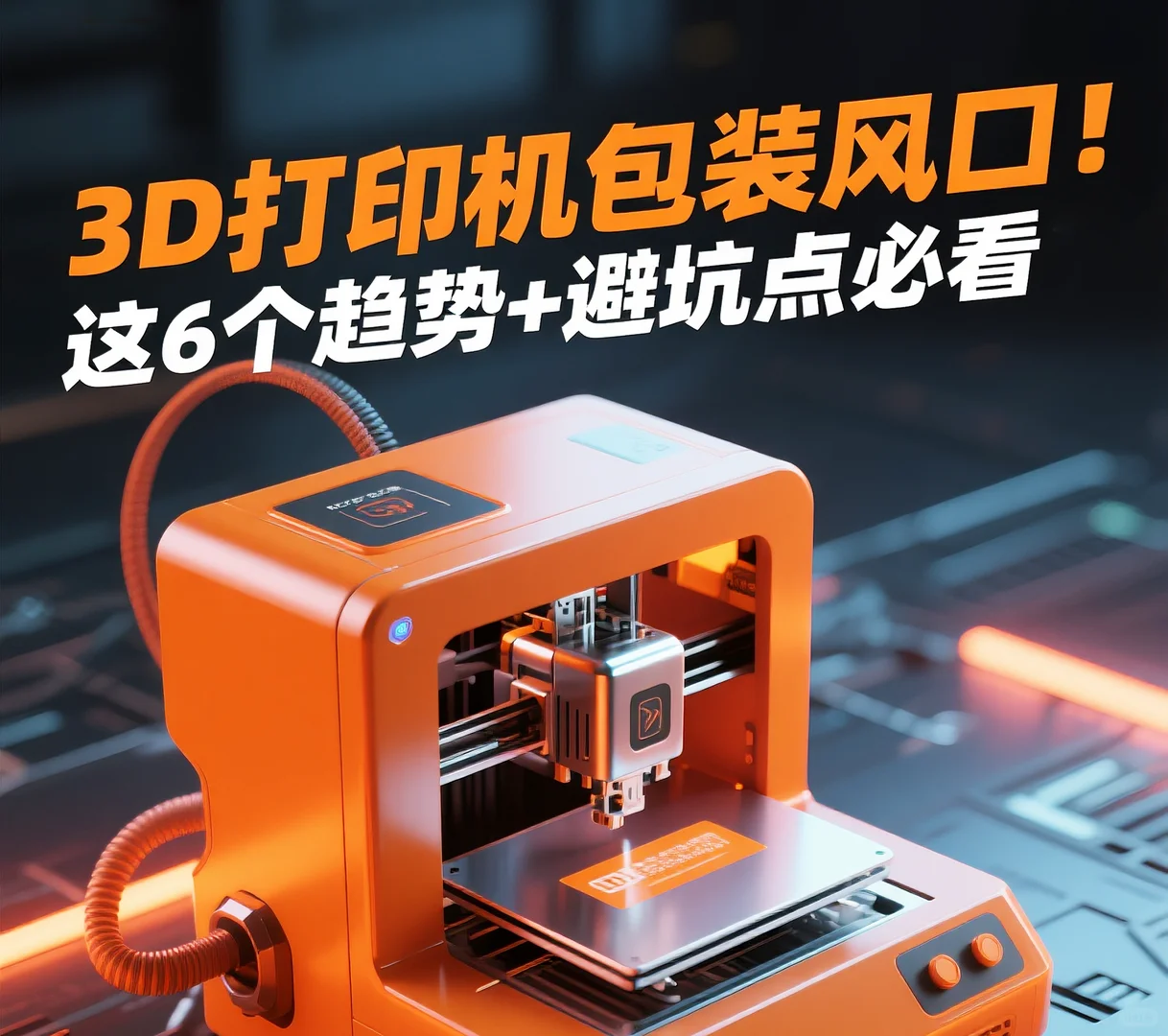 3D打印机包装风口!这6个趋势+避坑点必看✅