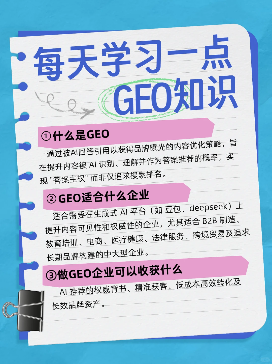 GEO——企业都偷偷在用的增长新武器?