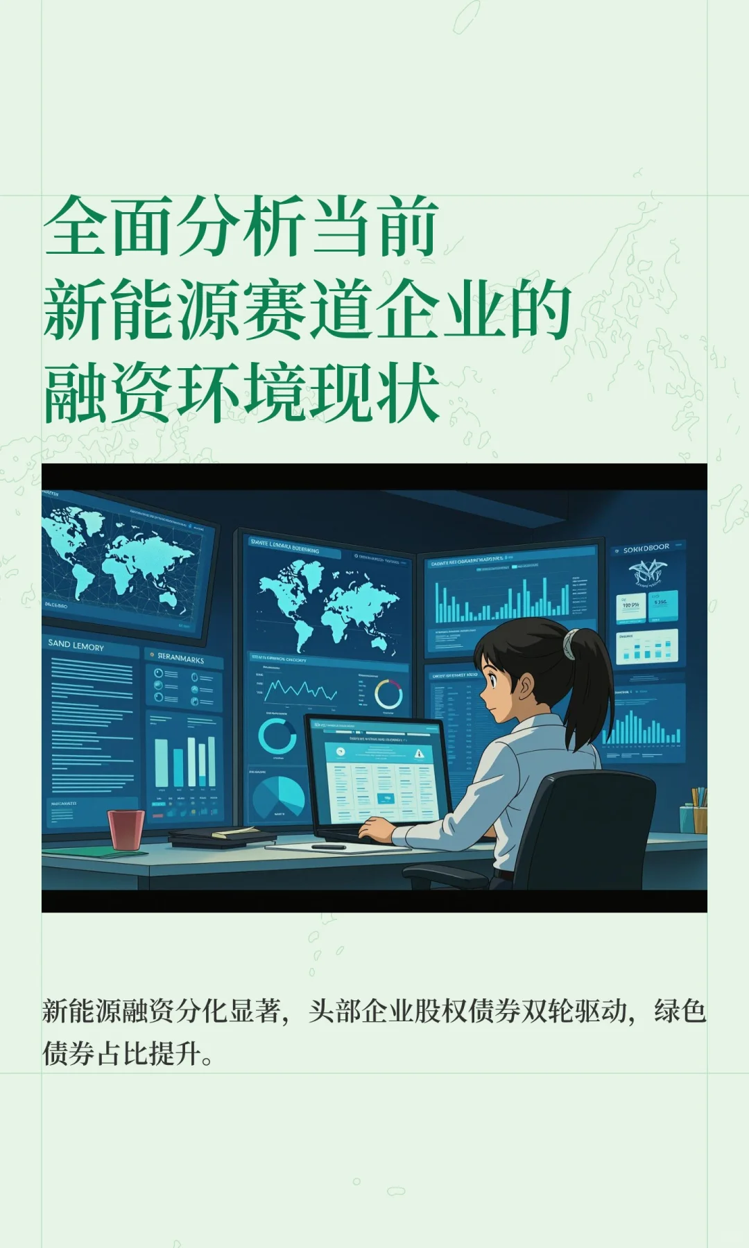全面分析当前新能源赛道企业的融资环境现状