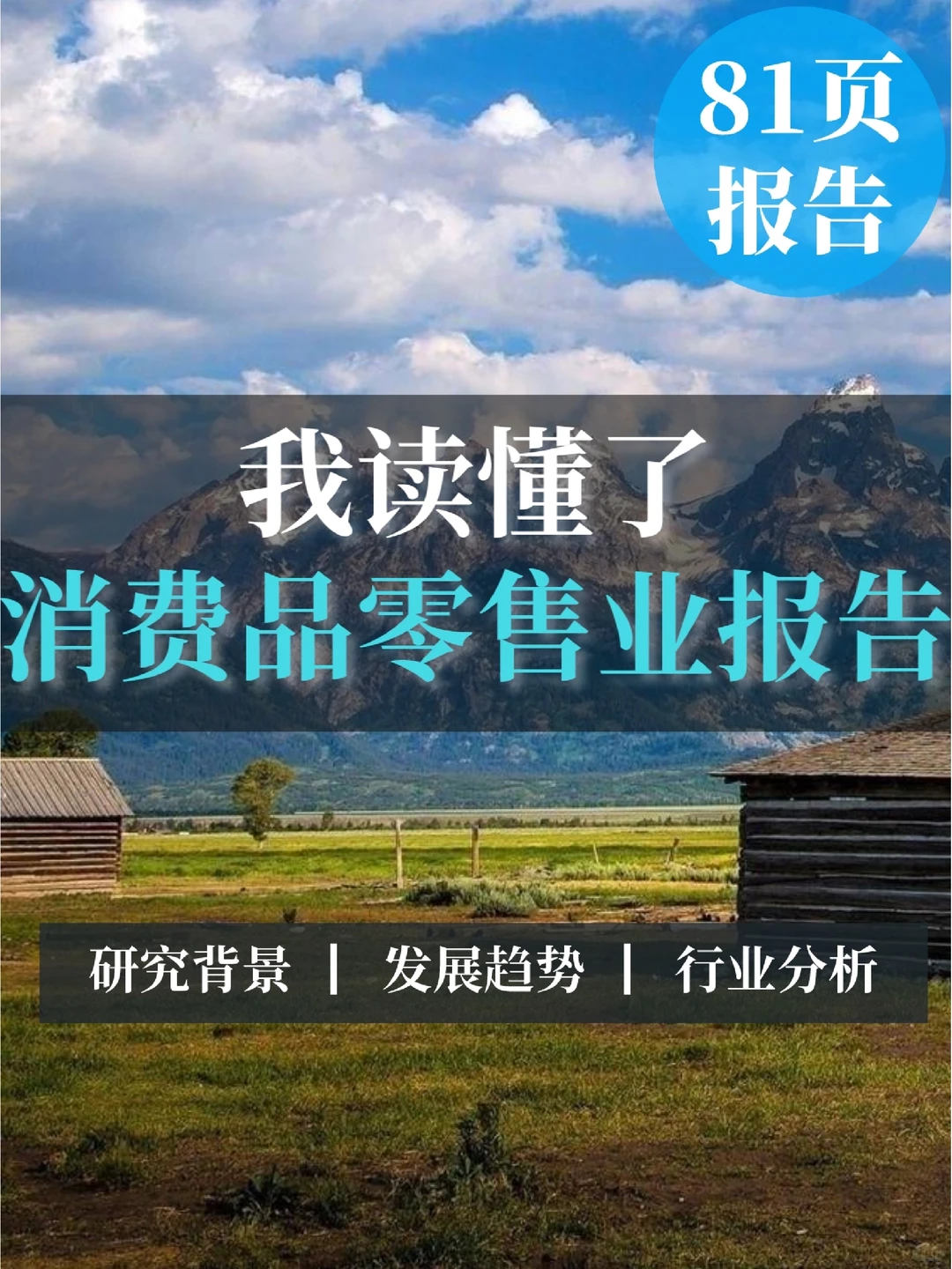 行业报告▏我读懂了消费品零售业报告