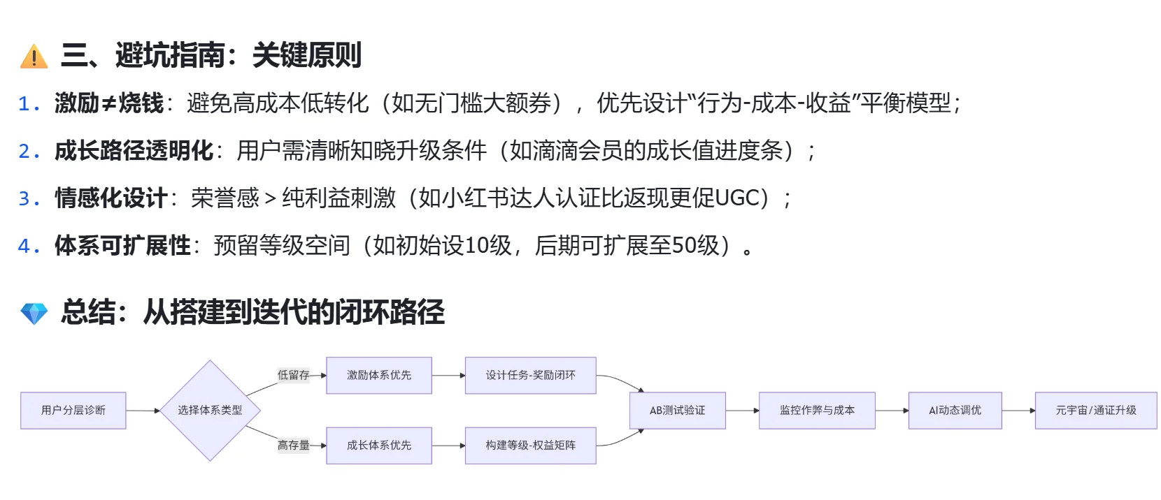 用户激励和用户成长体系两者有什么区别！