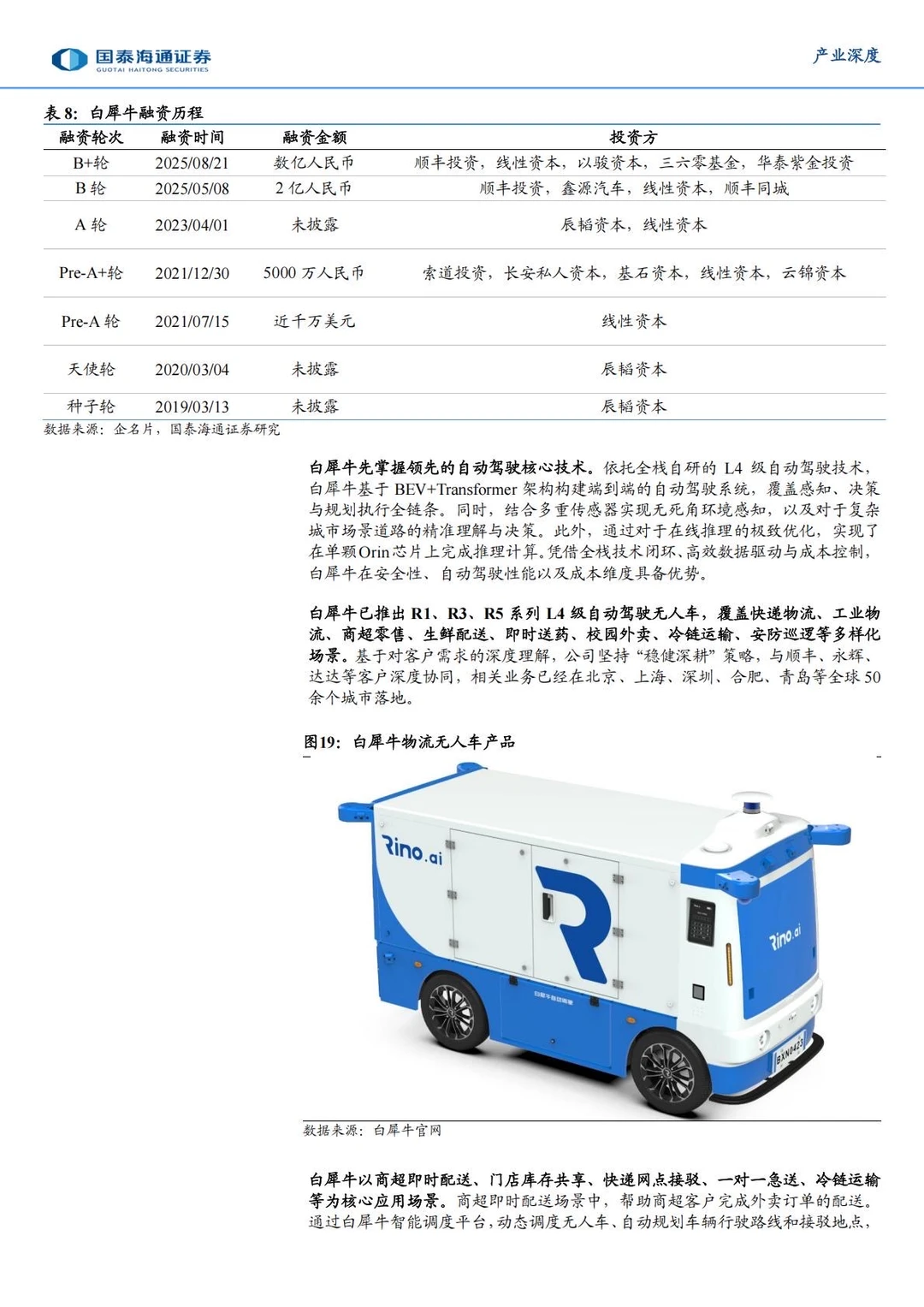 ?2025具身智能产业研究|物流无人车