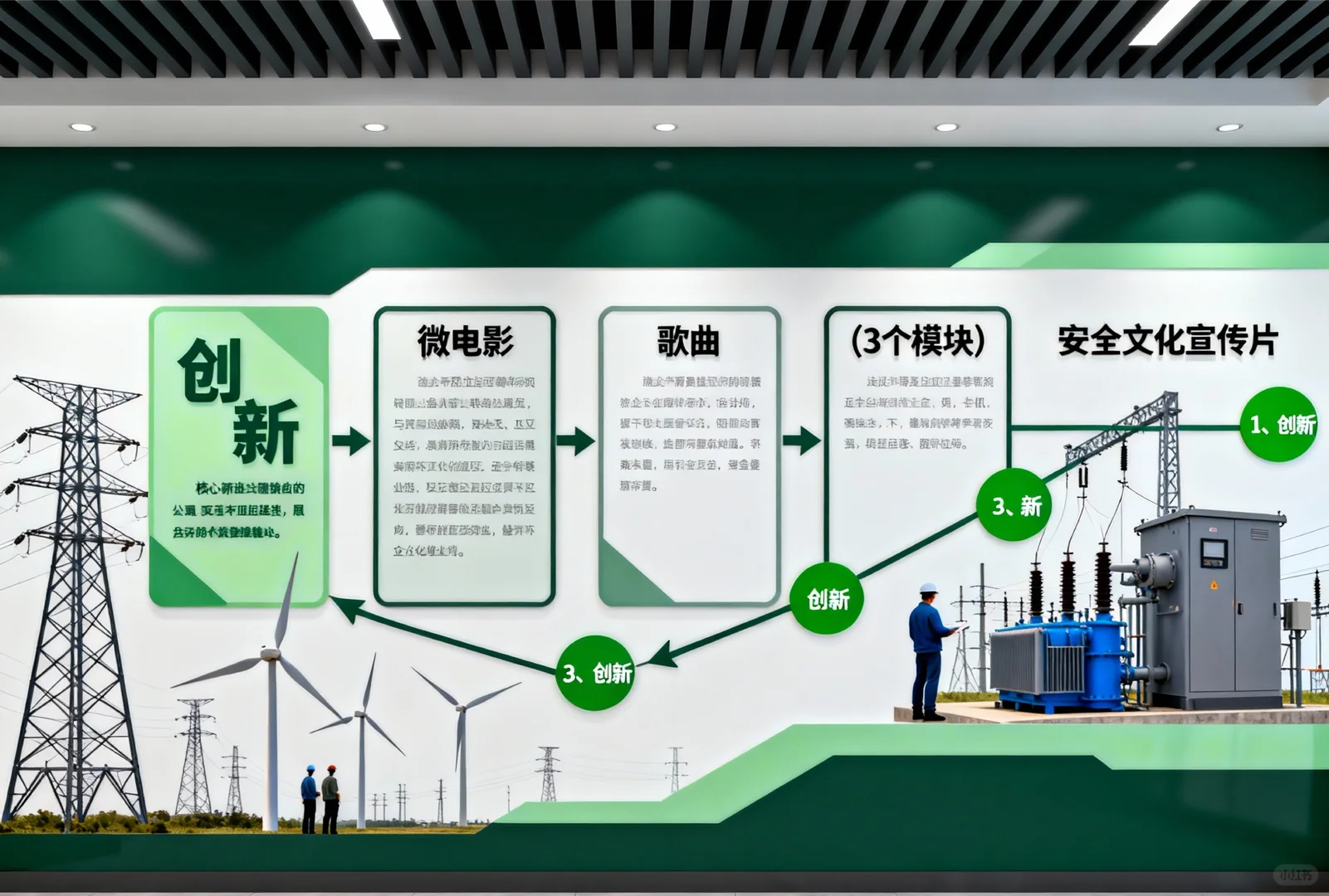 ?国家电网创新文化墙曝光！这也太会玩了吧