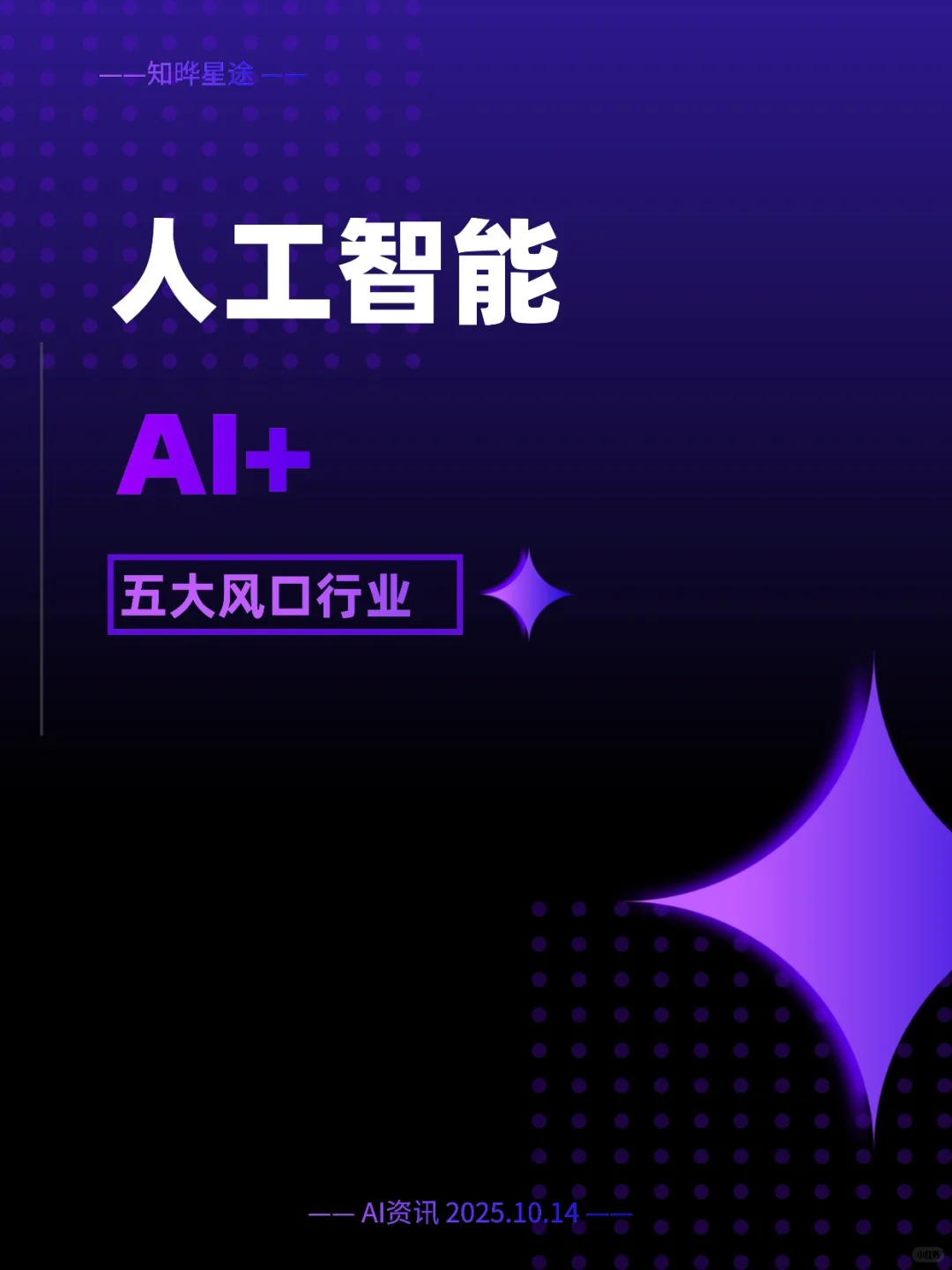 2025人工智能AI+五大风口行业,你知道吗?