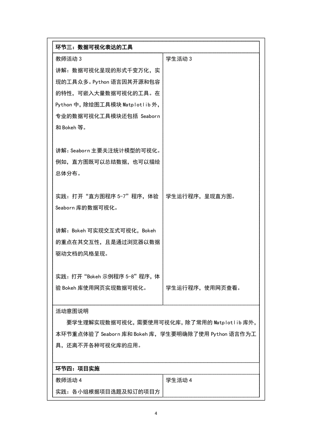 《数据的可视化表达》信息技术教学设计