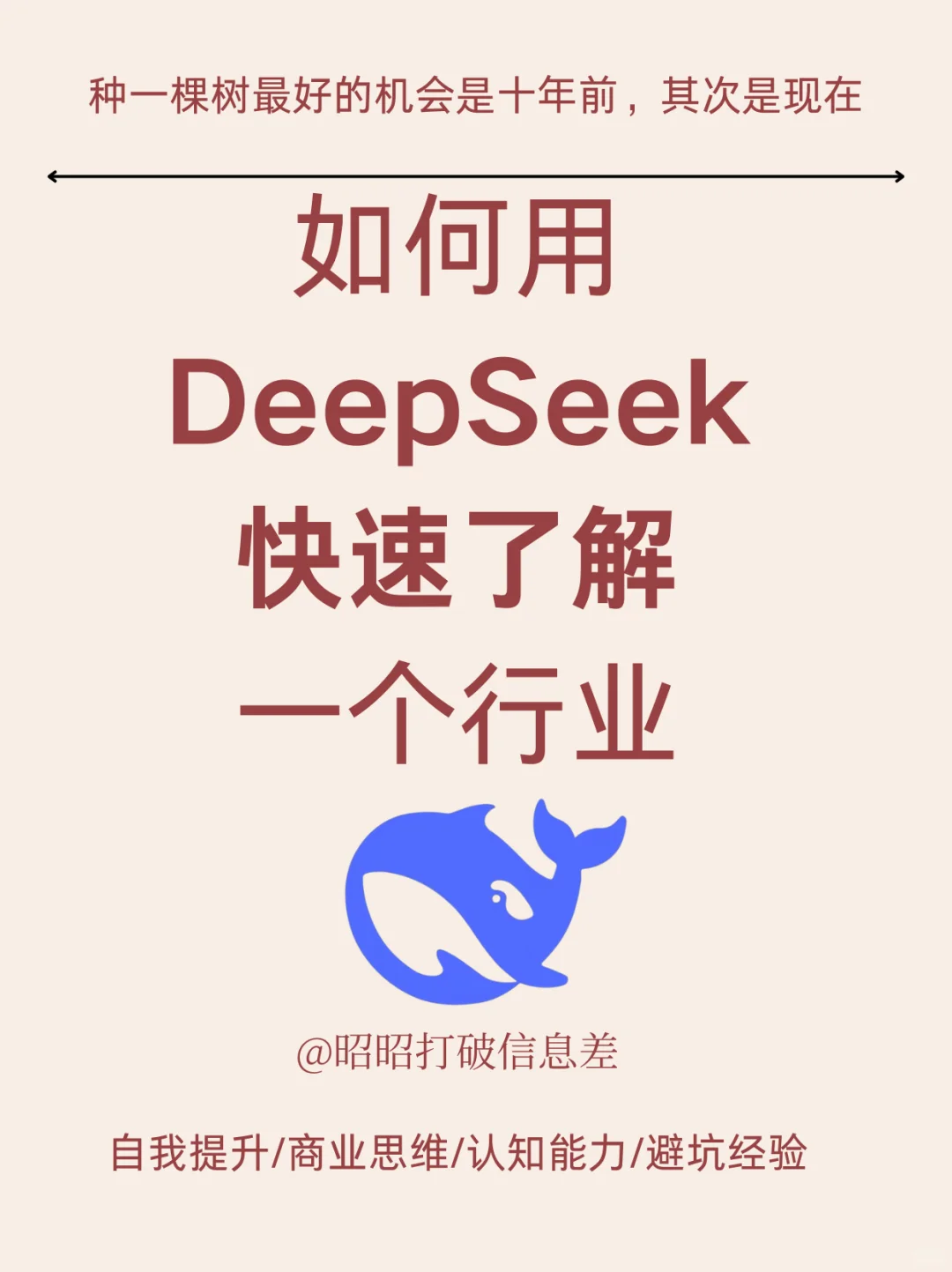 如何用deepseek一分钟了解行业