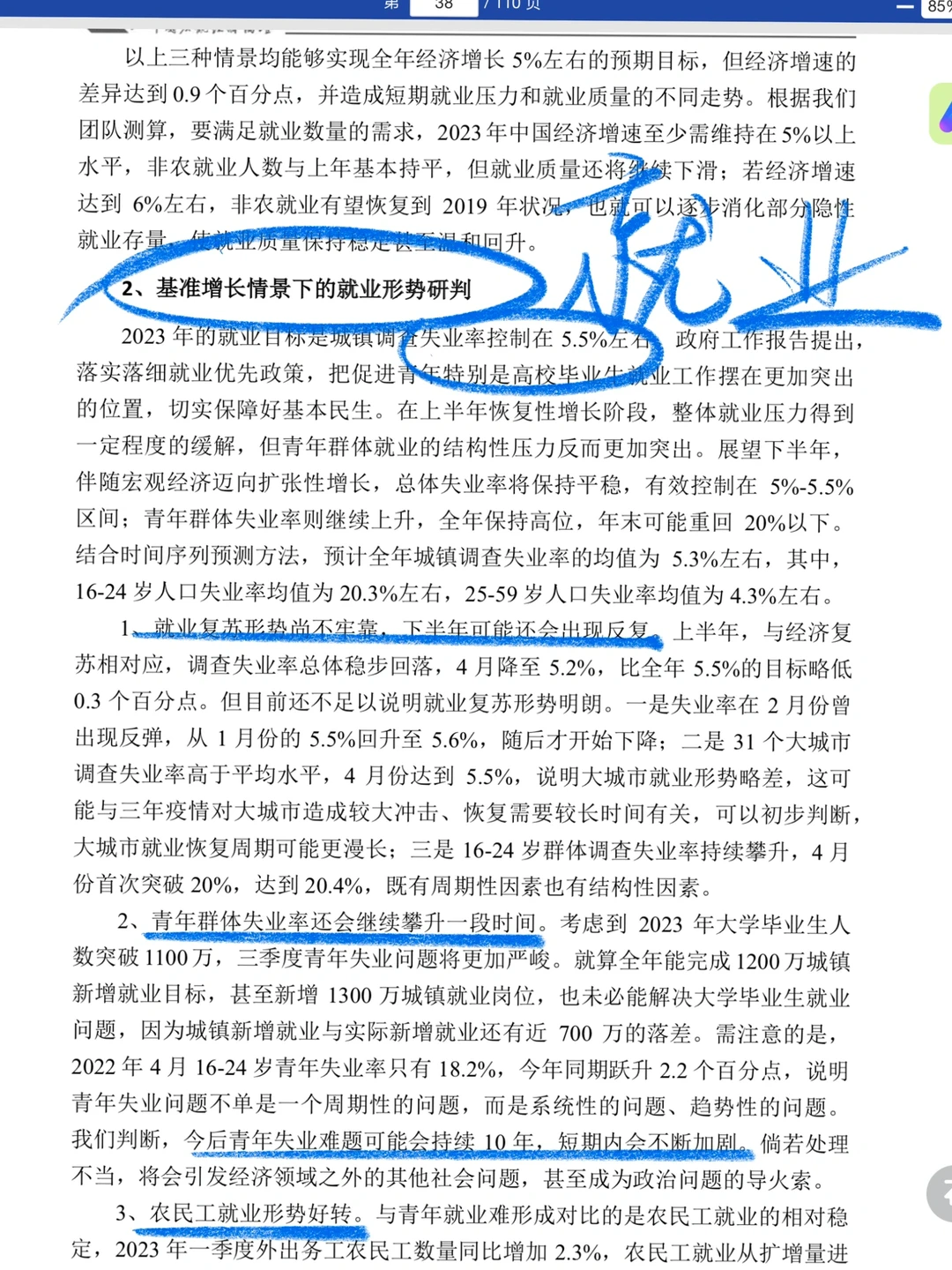 人大110页深度宏观经济分析,了解下半年形势