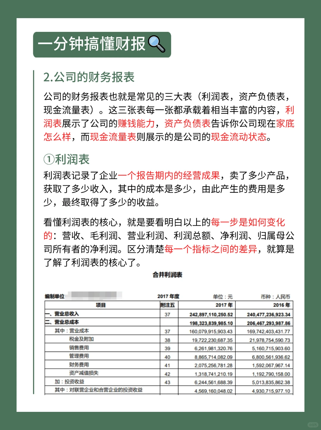新手炒股必读|一分钟搞懂财报,远离暴雷股?