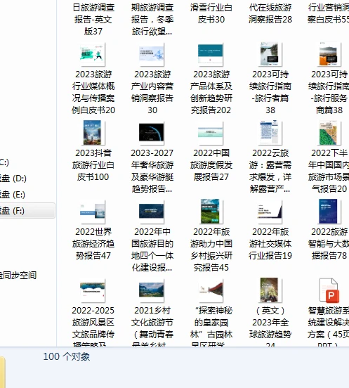 旅游行业发展报告汇总