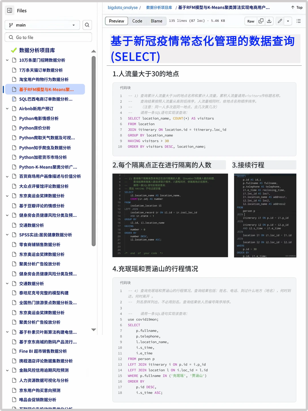 16个可以写进简历的数据分析真实项目(合集