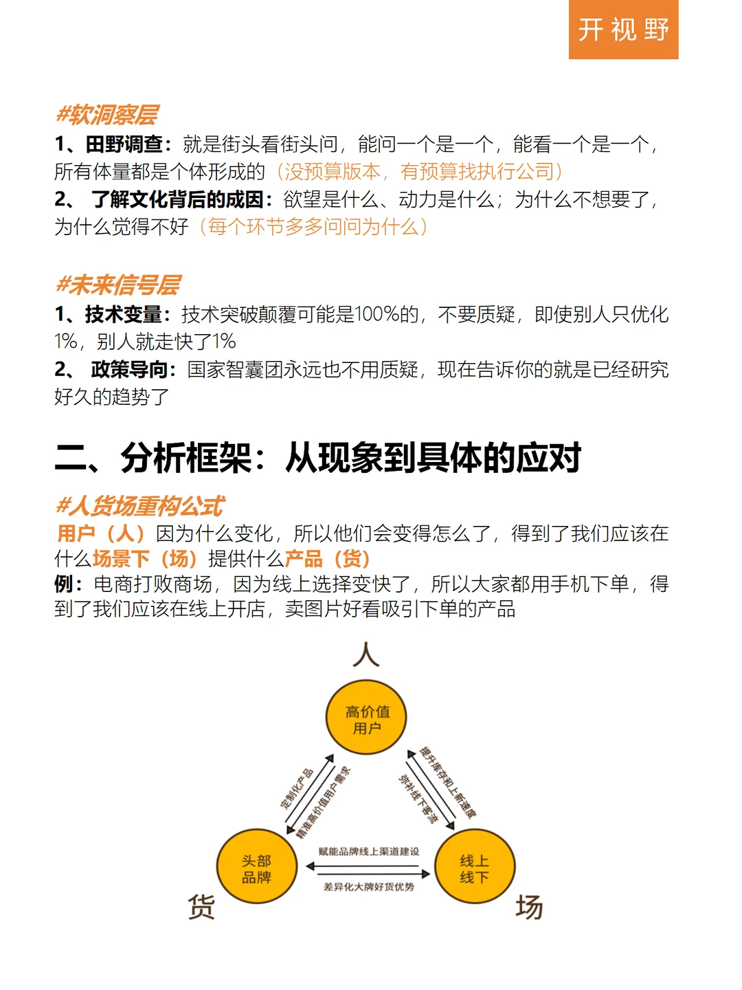 商业洞察: 到底在做什么?