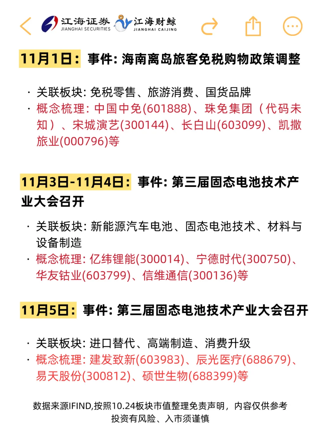 ?A股11月热点题材前瞻
