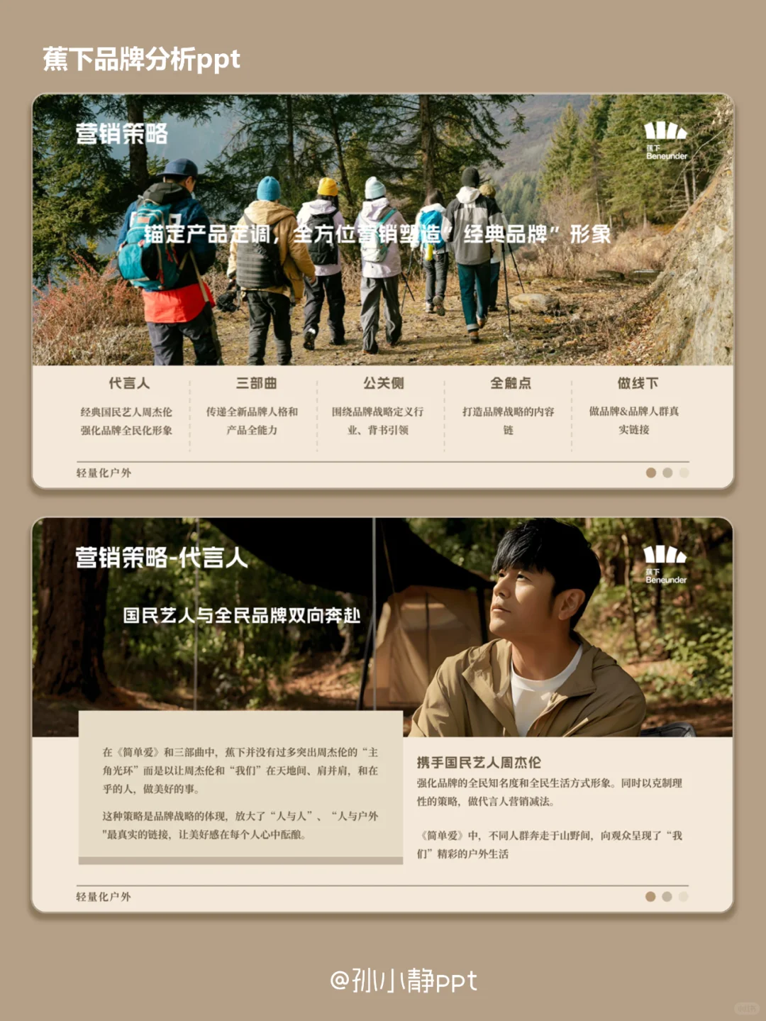 蕉下品牌分析ppt