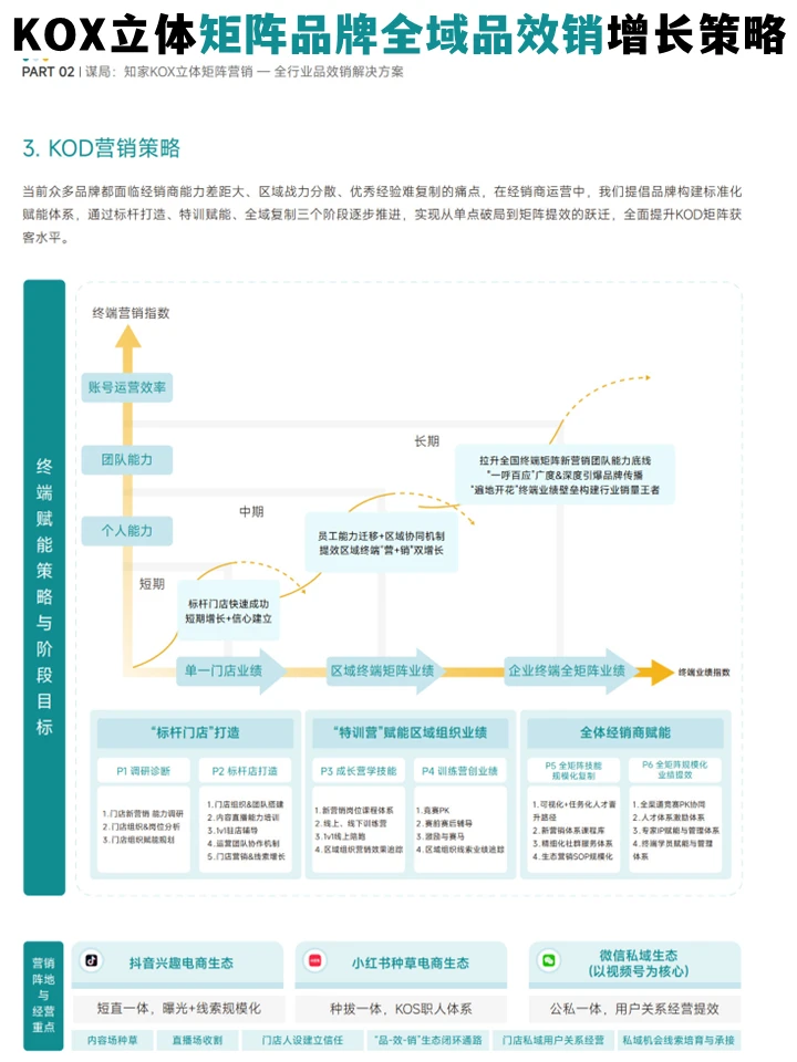 品牌全域品增长策略:KOX立体矩阵经营