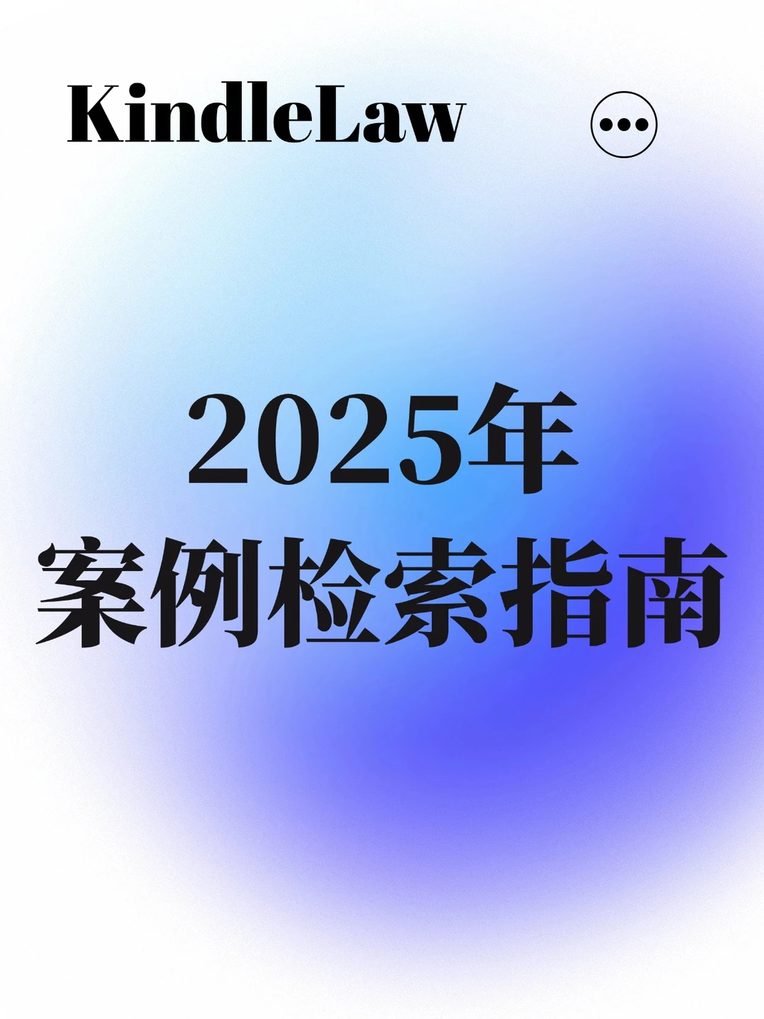 2025 年案例检索指南