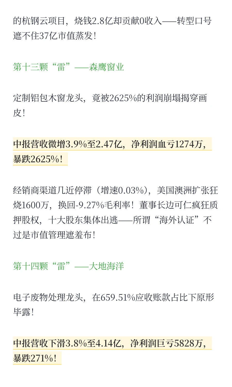 突发大利空！中报利润暴跌2625%，速查持仓