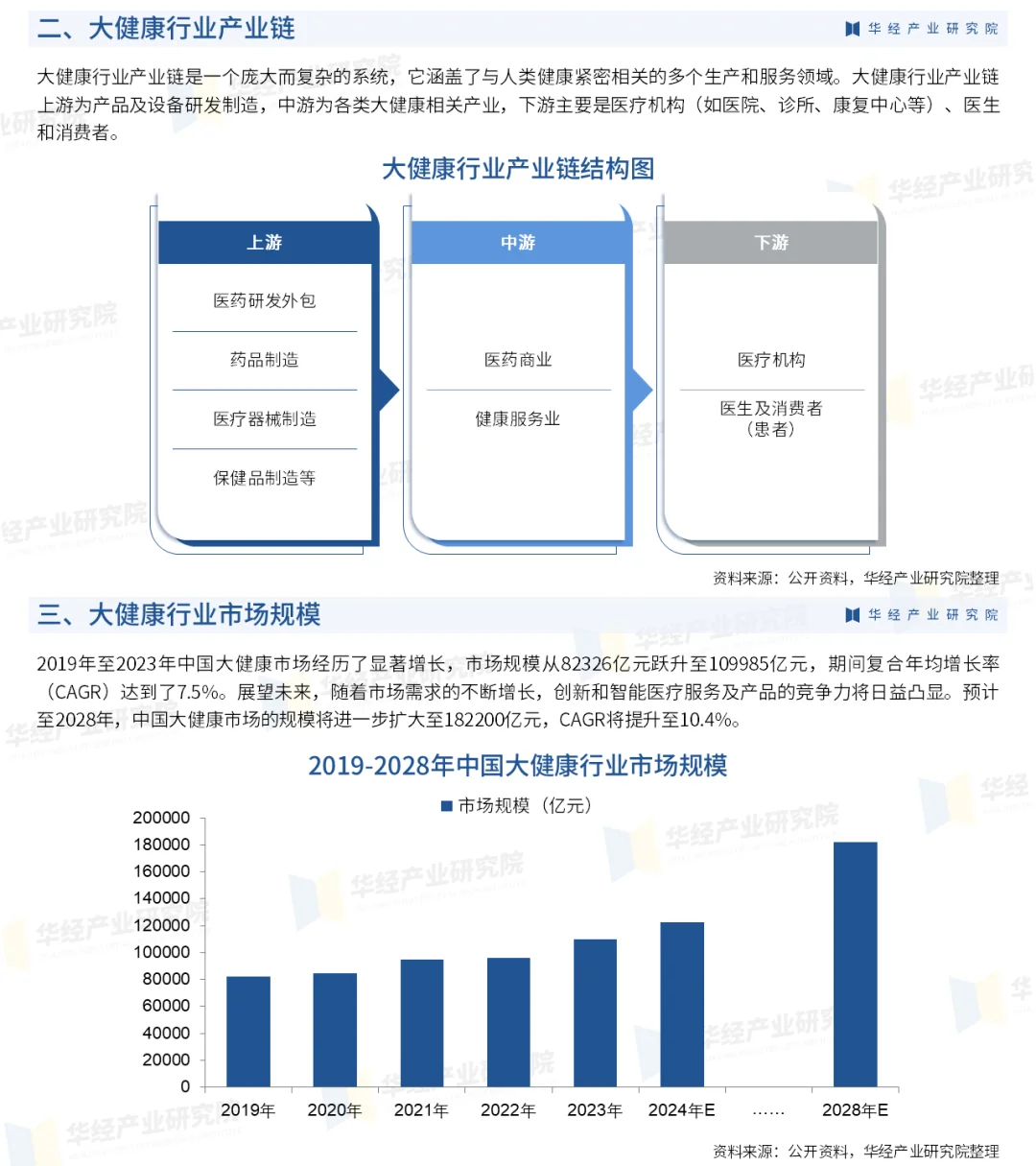 2025年中国大健康行业市场投资战略咨询报告