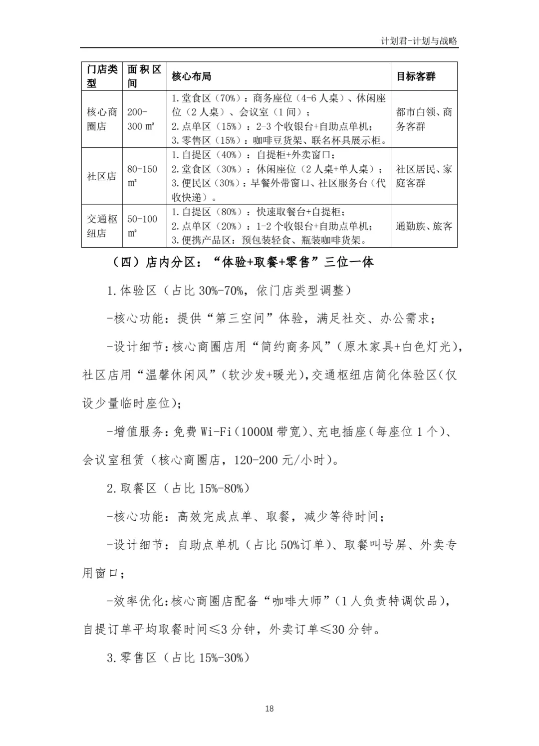 某国际知名咖啡厅商业计划书(干货分享)
