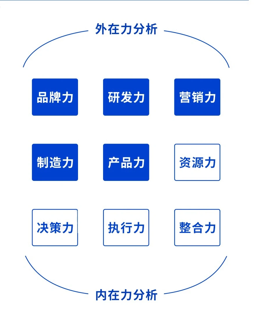 企业竞争力九力分析模型