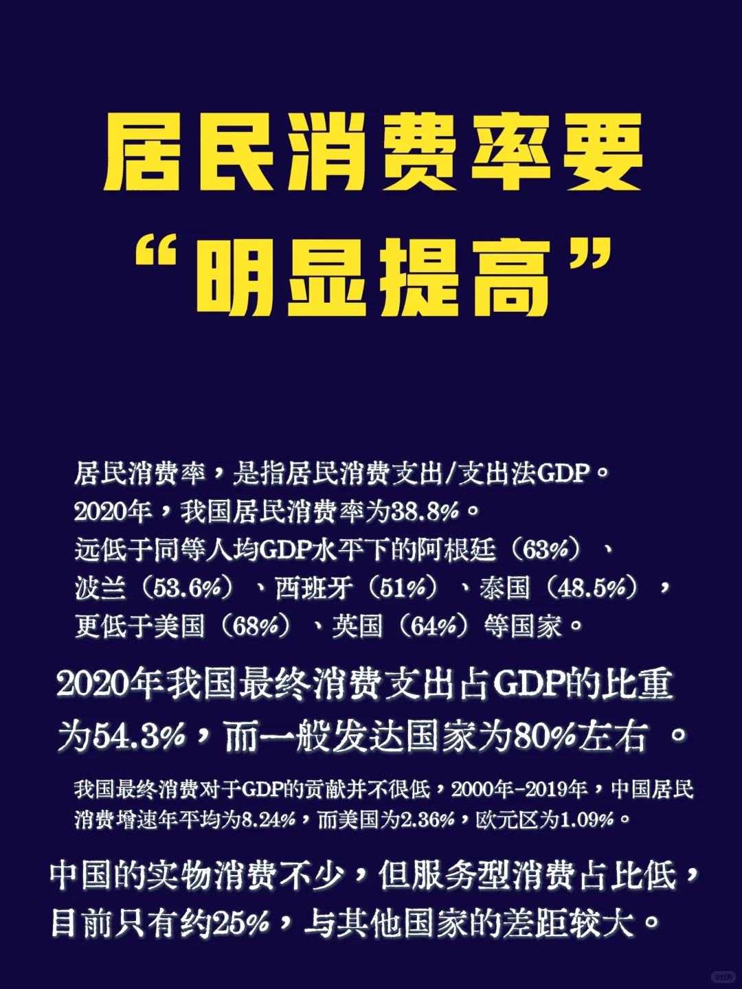 消费就是就业,就业是经济发展的目的❗️