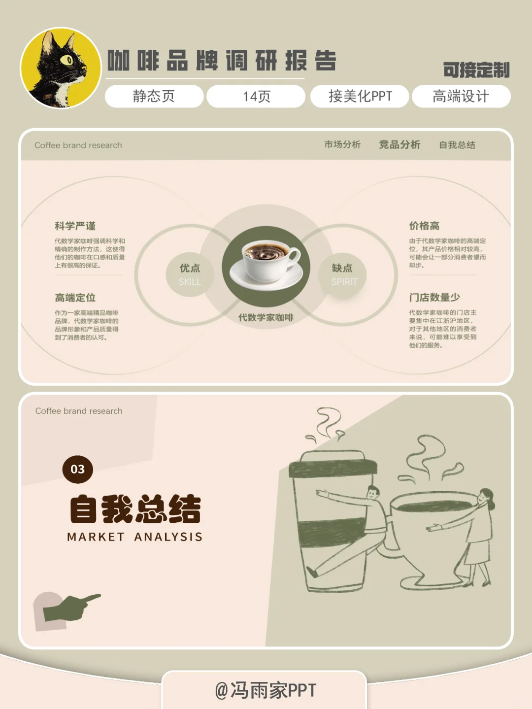 咖啡品牌调研报告，超快搞定你的小组作业！